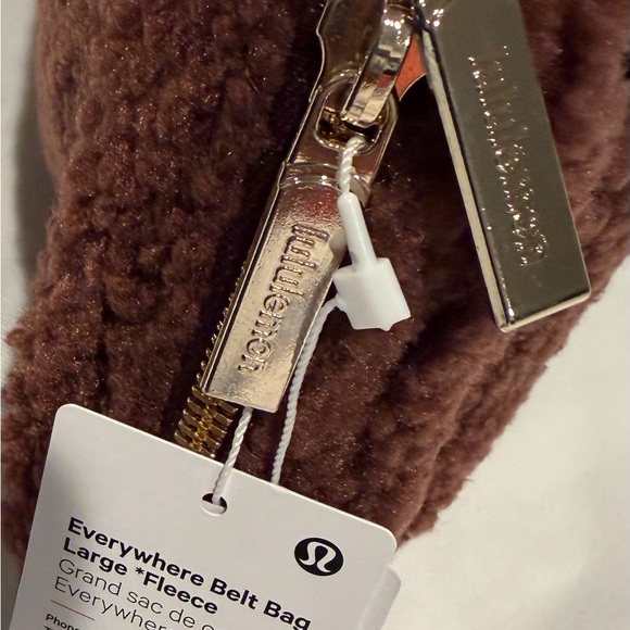 Lululemon Brown Fleece Belt Bag - Picture 3 of 3